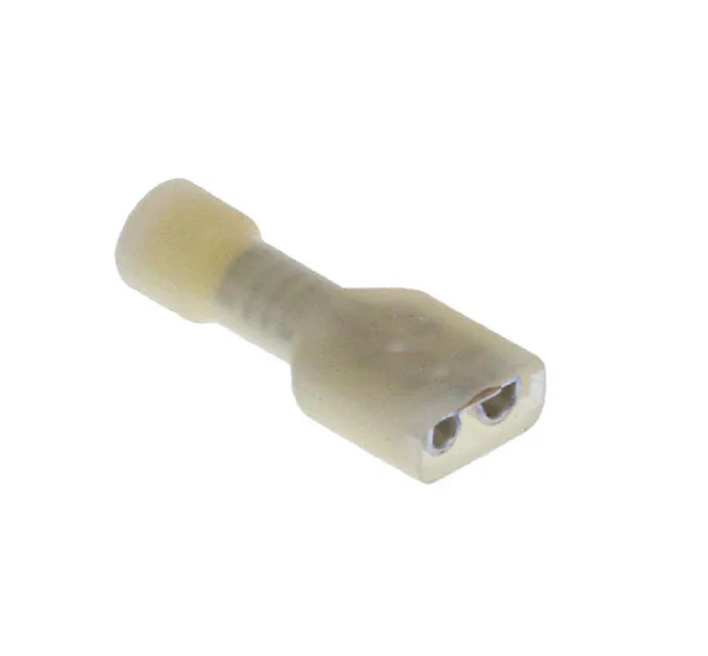 Molex Quick Splice Crimp Quick Disconnect Terminal, Insulated 24 AWG, 26 AWG