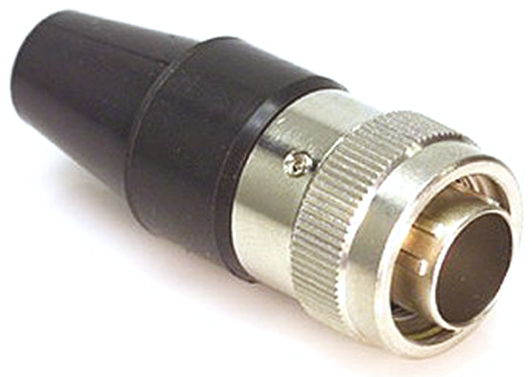 Hirose Circular Connector, 20 Contacts, Cable, Miniature Connector, Plug, Male, HR22 Series