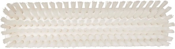 Vikan Broom, White With Polyester, Polypropylene, Stainless Steel Bristles for Deck washer brush
