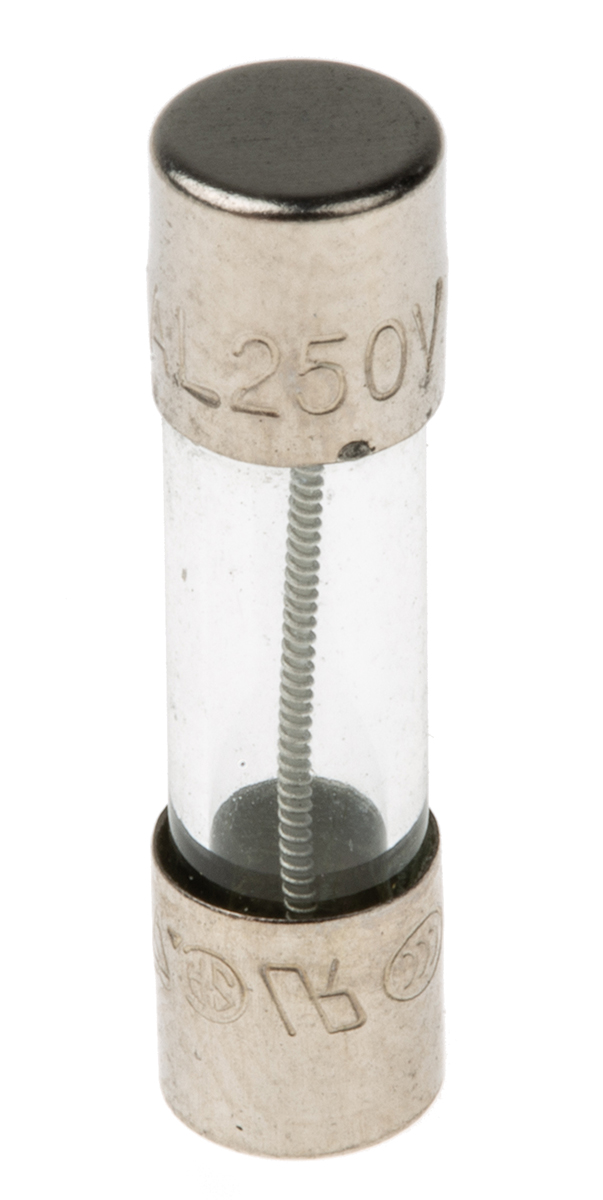 Littelfuse 1A T Glass Cartridge Fuse, 5 x 20mm