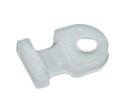 Thomas & Betts Natural Cable Tie Mount 7.9 mm x 10.3mm, 2.4mm Max. Cable Tie Width