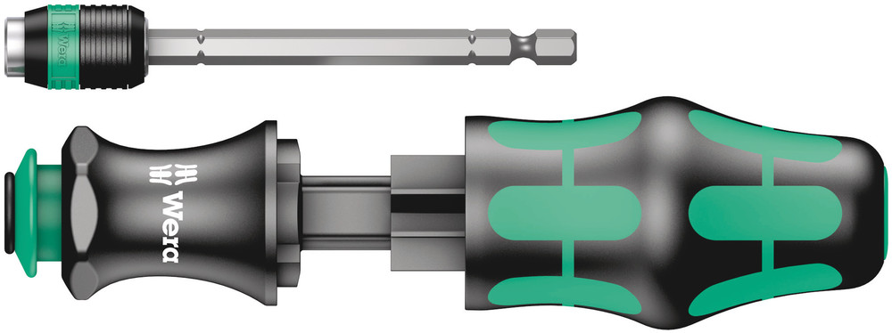 Wera Square Bit Holder Screwdriver, 1/4 in Tip