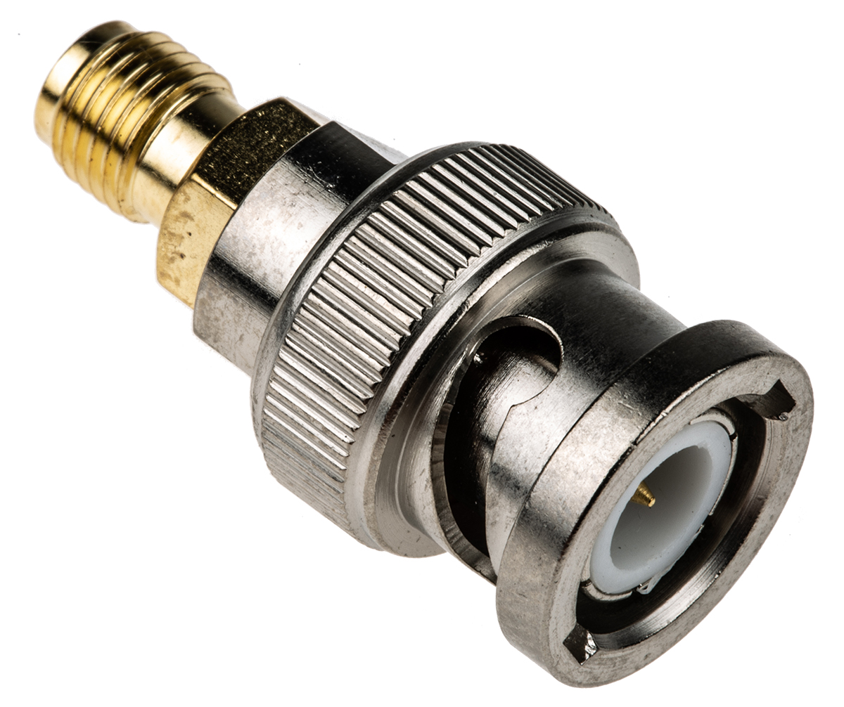 RF Solutions Straight 50Ω RF Adapter SMA Socket to BNC Plug