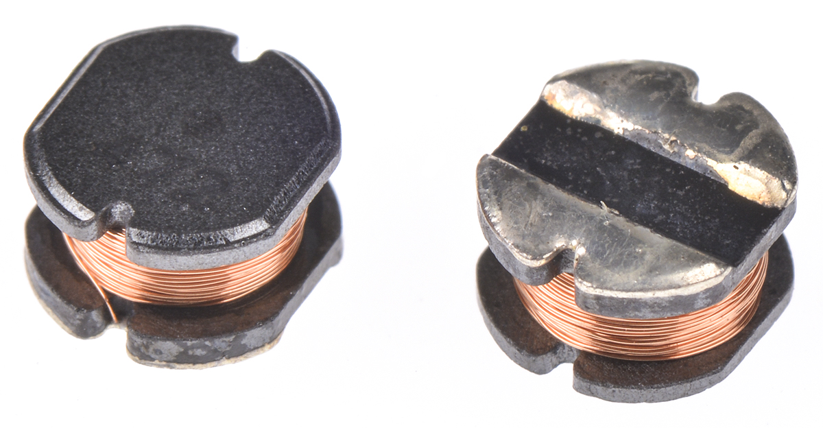 Bourns, SDR0503, E12 No Wirewound Surface Mount Inductor with a Ferrite DR Core, 4.7 mH Wirewound ±5 % 50 mA Idc Q:40