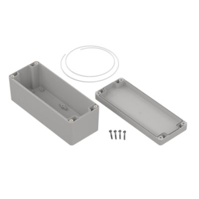 RS PRO Polycarbonate Enclosure, 75 x 75 x 190mm