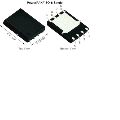 Vishay N-Channel 80 V Type N-Channel MOSFET, 62.3 A, 80 V, 4-Pin PowerPAK (8x8L) SIR122LDP-T1-RE3