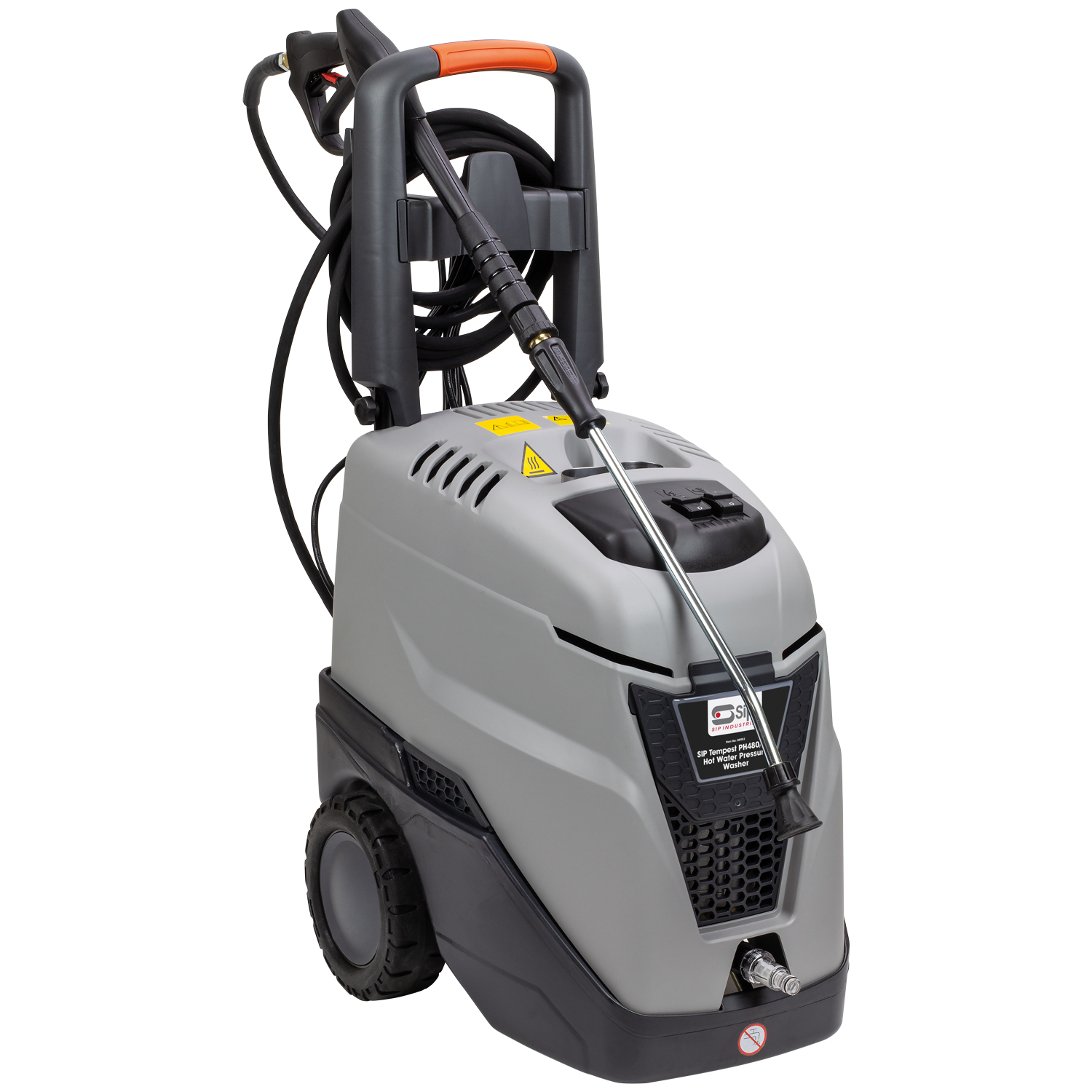SIP PH480/150 Hot Water Pressure Washer, 230V 140bar 480L/h