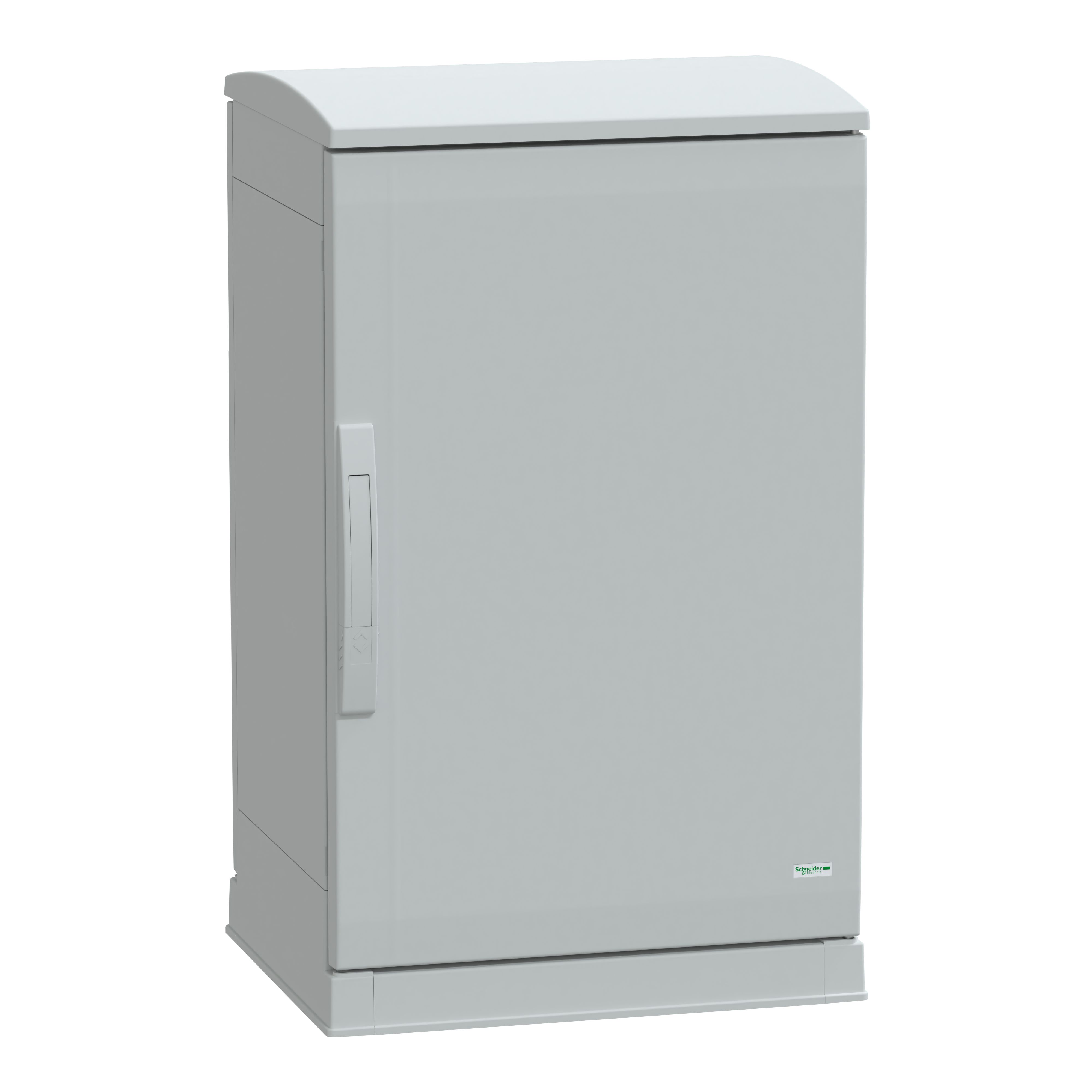 Schneider Electric PanelSeT Series Fibreglass Reinforced Polyester Single-Door-Door Floor Standing Enclosure, Opaque