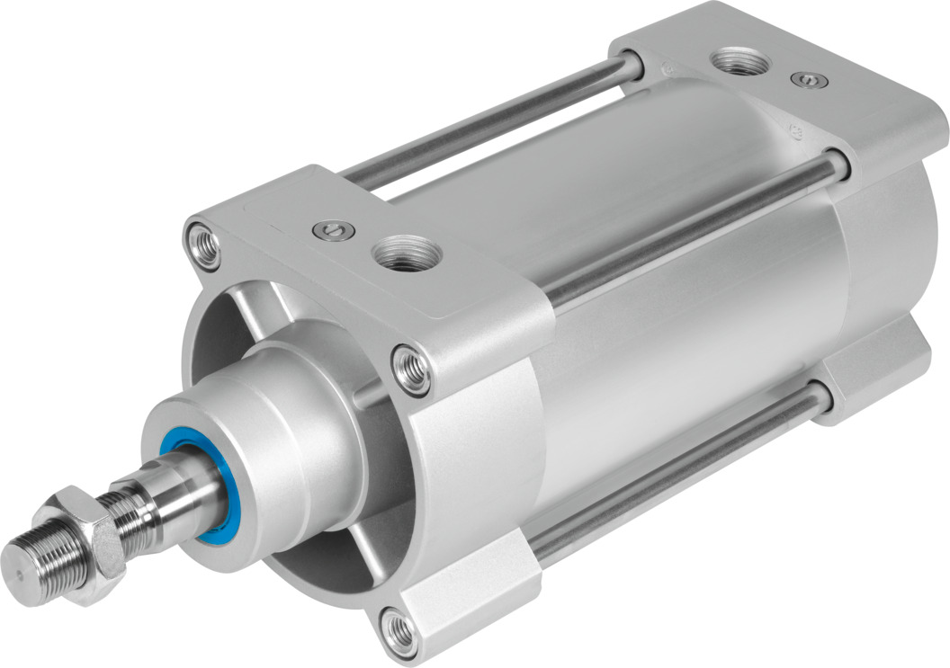 Festo Pneumatic Cylinder - 2159627 125 mm Bore, 125 mm DSBG Series, Double Acting Acting
