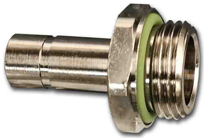 Festo NPQH Series Straight Threaded Adaptor, G 1/2 Male to Push In 12 mm, Threaded-to-Tube Connection Style, 578369