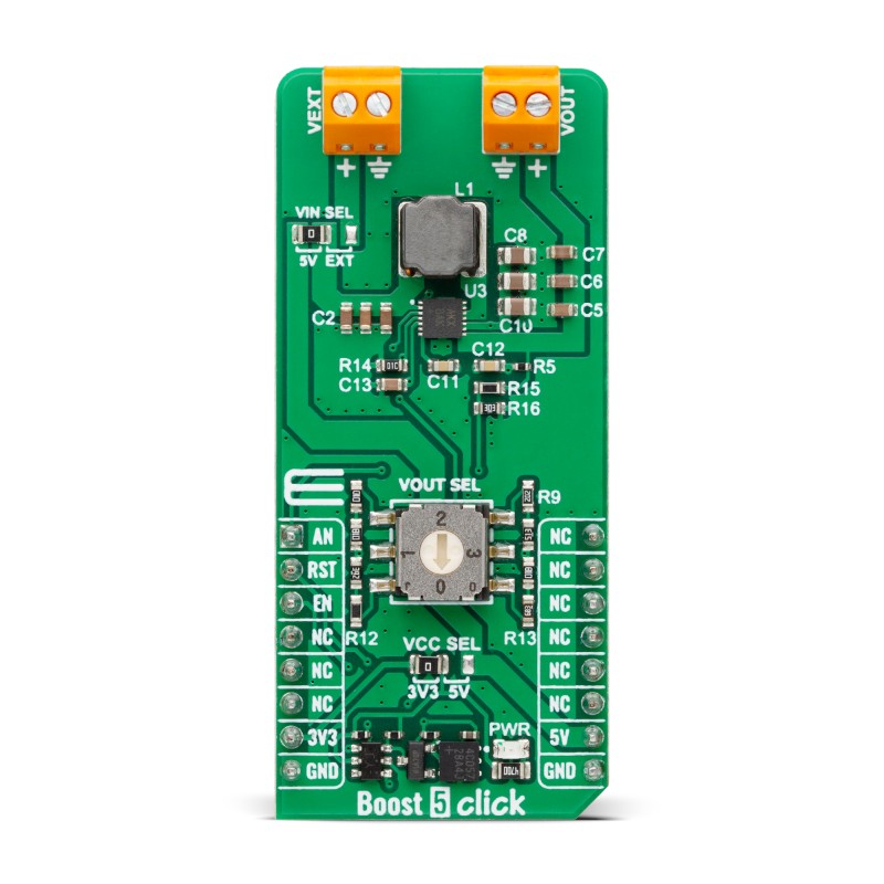 MikroElektronika Boost 5 Click Power Supply for Motor for Motors