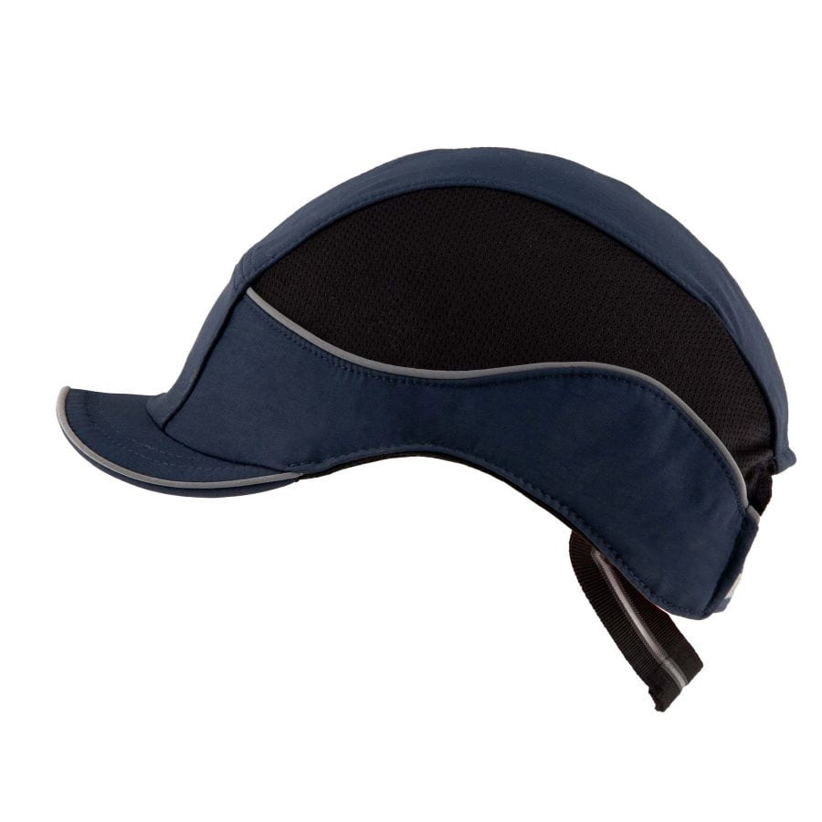 SURFLEX Navy Blue Short Peaked Bump Cap, PPE Protective Material