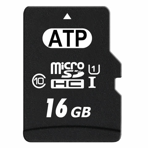 ATP 16 GB Industrial MicroSDHC Micro SD Card, Class 10, UHS-1 U1