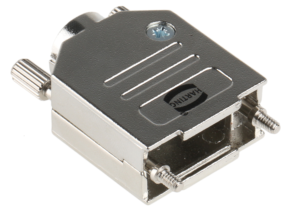 HARTING D-Sub Series Metal D Sub Backshell, 9 Way