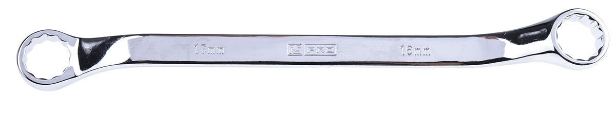 RS PRO Offset Ring Spanner, 16mm, Metric, Double Ended