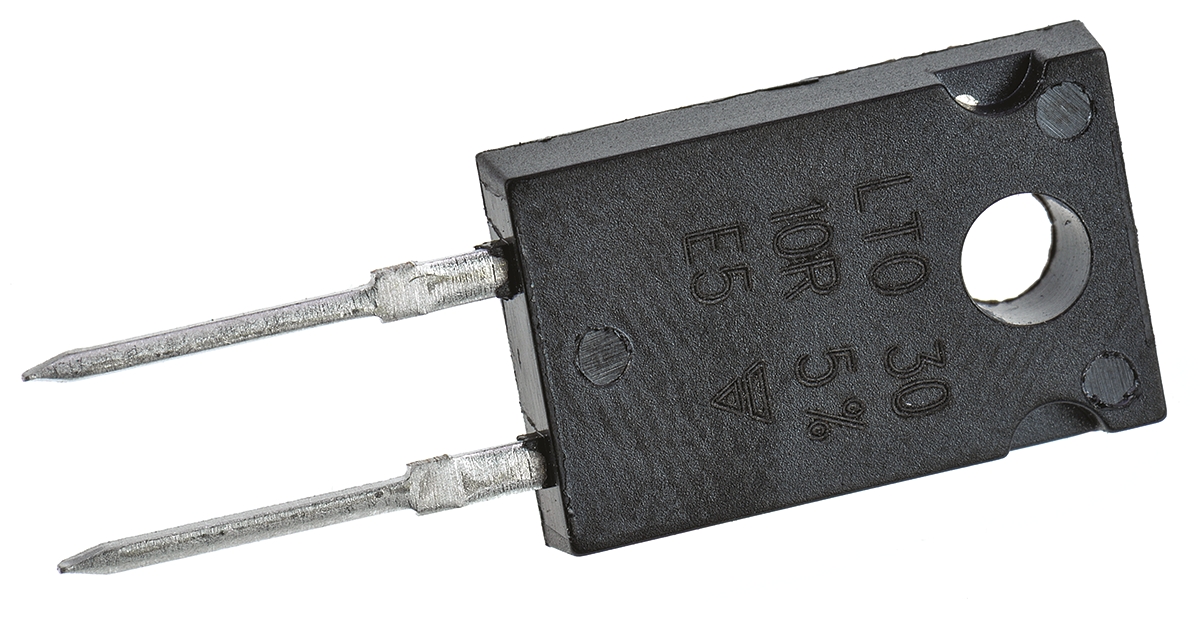 Vishay 10Ω Thick Film Resistor 30W ±5% LTO030F10R00JTE3