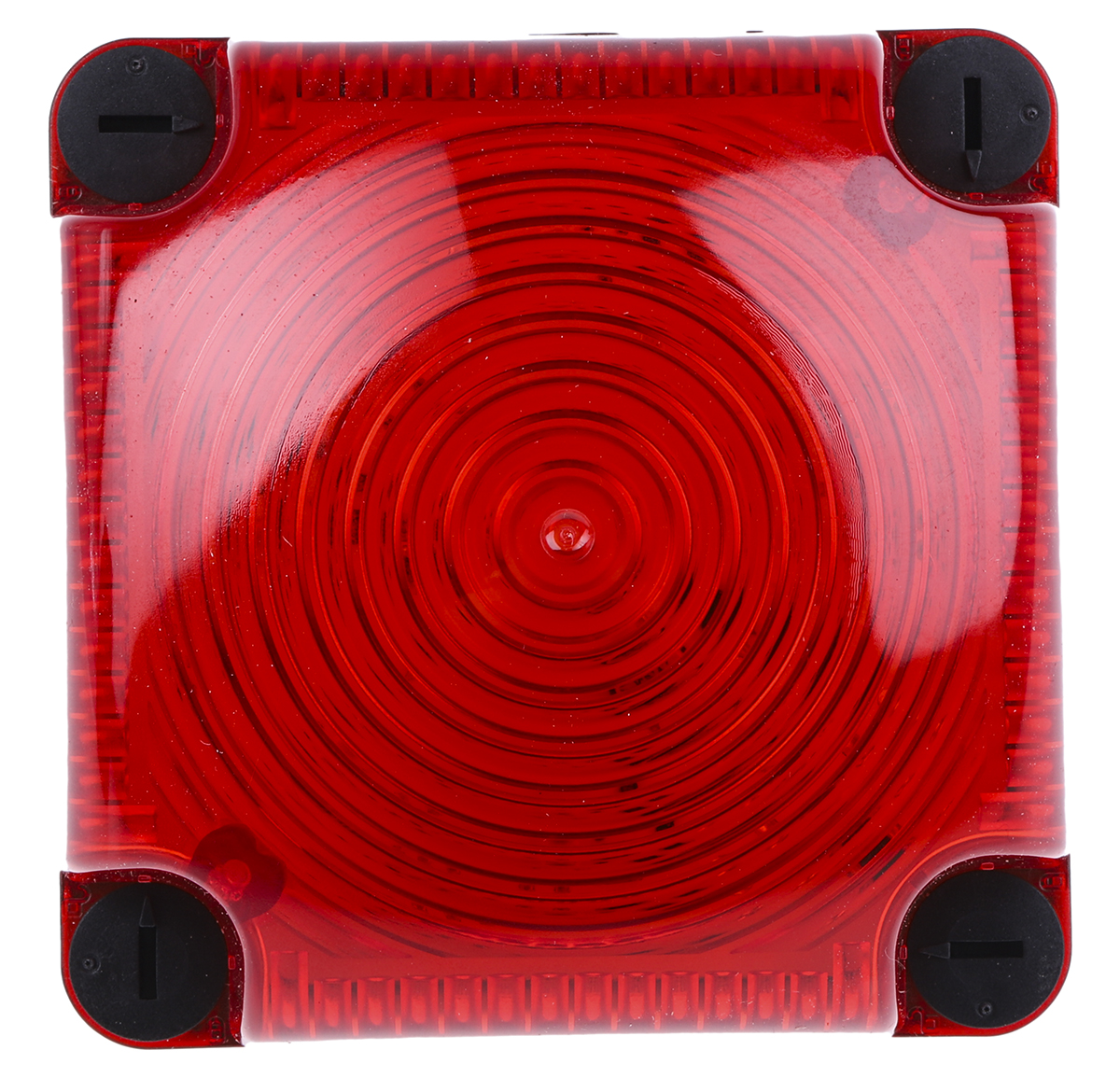 Werma BWM 853 Series Red Steady Beacon, 24 V dc, Surface Mount, Wall Mount, LED Bulb, IP66, IP67