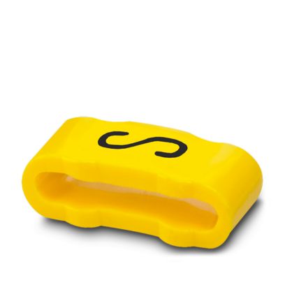 Phoenix Contact SD-WMTBS Slide On Cable Marker, Yellow, Pre-printed "Letters", 10 → 136mm Cable, for Conductor