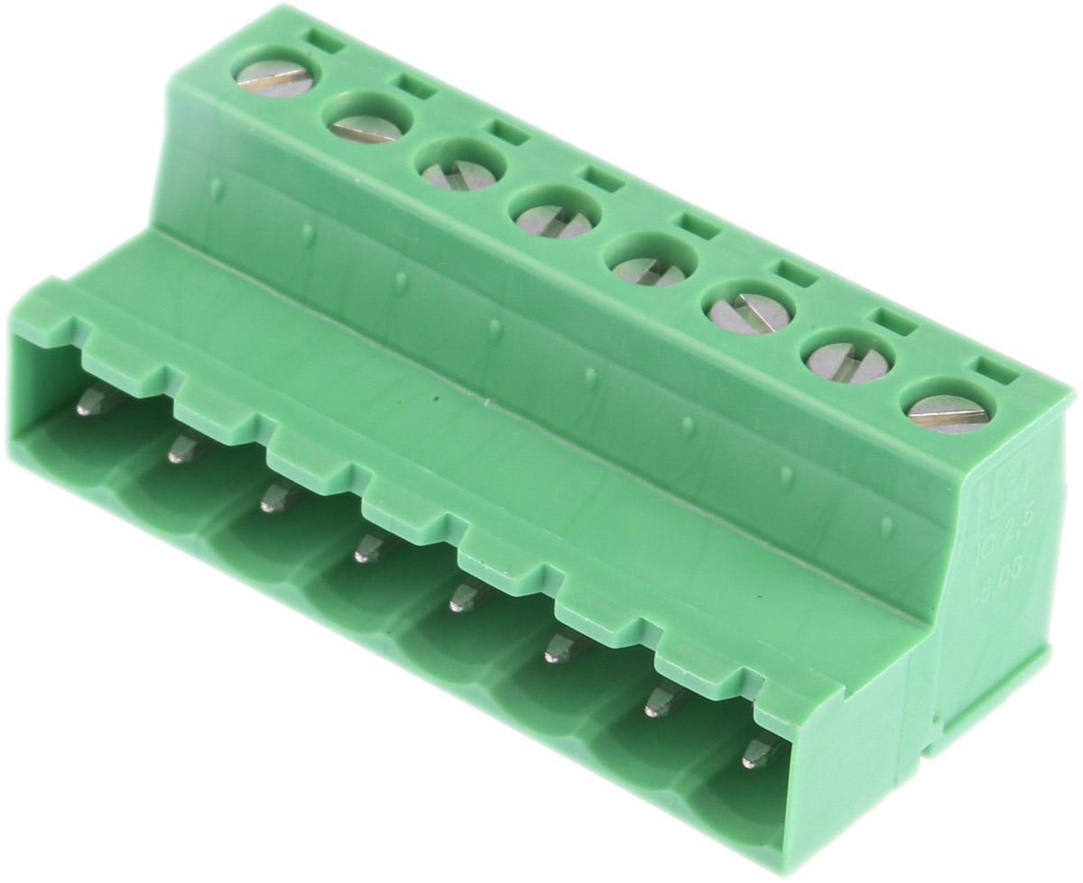 Phoenix Contact, 5.08mm Pitch, CLASSIC COMBICON IC, 8 Way, , Pluggable Terminal Block, Inverted Plug, Cable Mount,