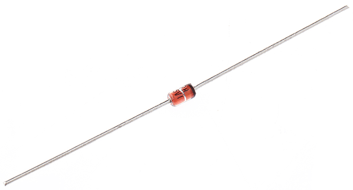 Nexperia, 5.1V Zener Diode 5% 1.3 W Through Hole 2-Pin DO-41