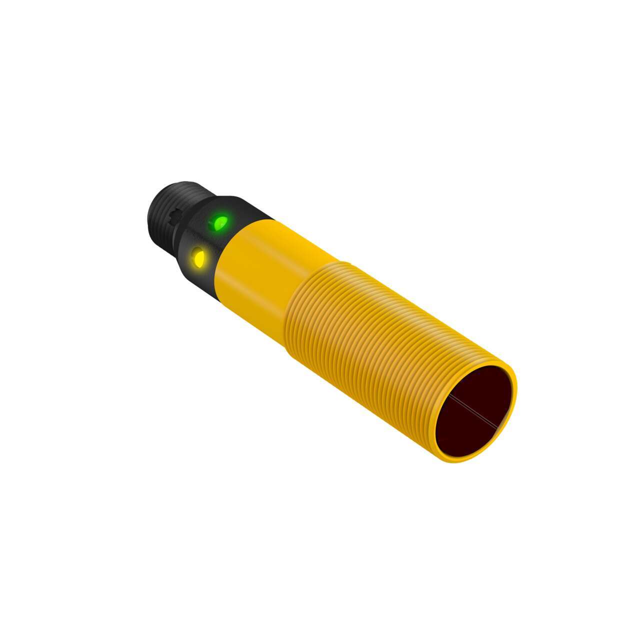 Banner diffuse Photoelectric Sensor, Barrel Sensor, 100 mm Detection Range