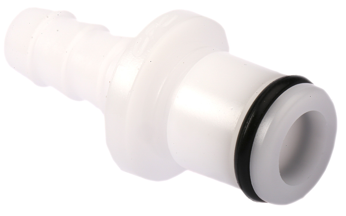 Colder Products Hose Connector, Straight Hose Tail Coupling 1/4in ID, 8.3 bar