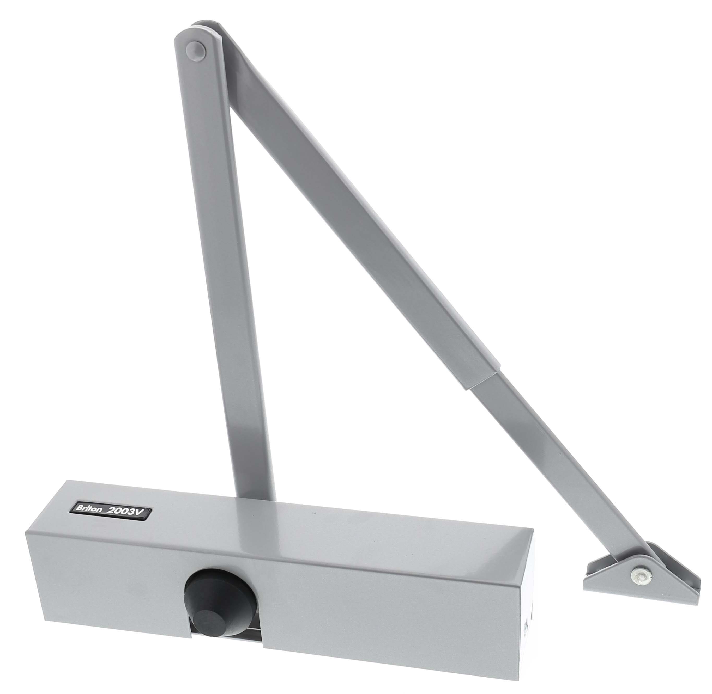 Briton Silver Fire Door Suitable Door Closer