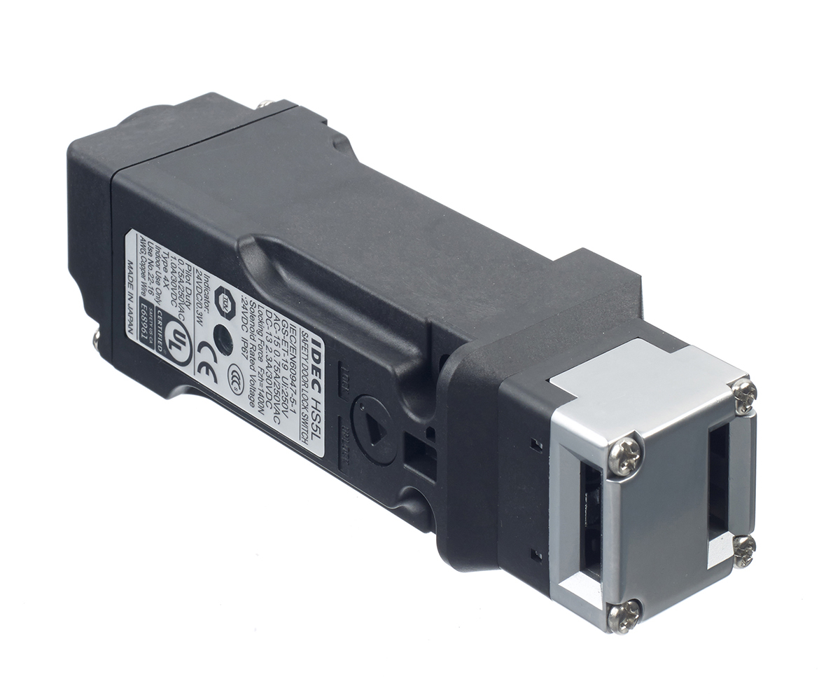 Idec HS5L Safety Interlock Switch, 2NC + 1NC/1NO, Keyed, Spring Lock