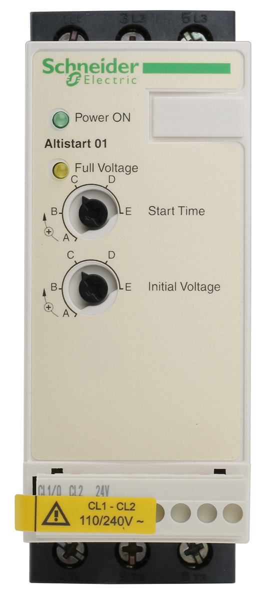 Schneider Electric Soft Starter, Soft Start, 4 kW, 480 V ac, 3 Phase, IP20