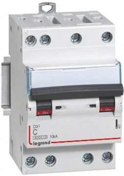 Legrand DX Range DX3 MCB, 4P, 16A Curve C, 10 kA Breaking Capacity