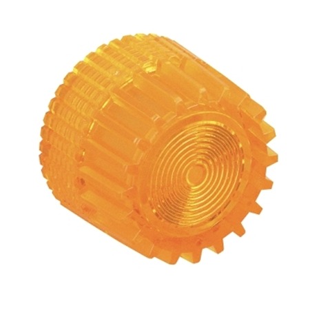 Schneider Electric Amber, Clear Push Button Cap for Use with Push Button, 30mm