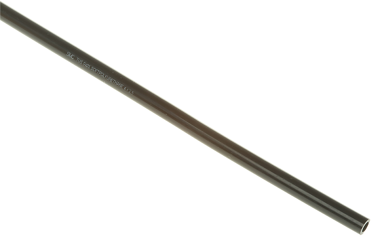 SMC Compressed Air Pipe Black Polyurethane 4mm x 20m TUS Series