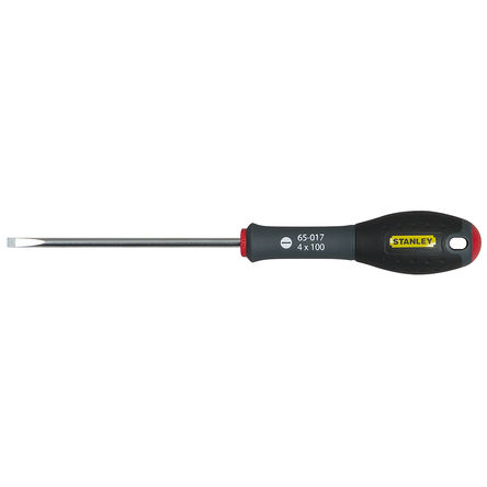 Stanley Slotted  Screwdriver, 4 mm Tip, 100 mm Blade