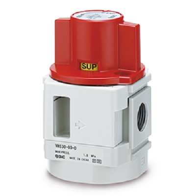 SMC Rotary Knob Pressure Relief Pressure Release Valve VHS40-D Series, G 1/2, 2.5mm, III B