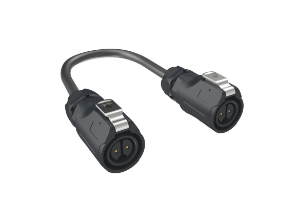 Amphenol Communications Solutions Male 2 way M16 to Male M16 Sensor Actuator Cable, 3 m