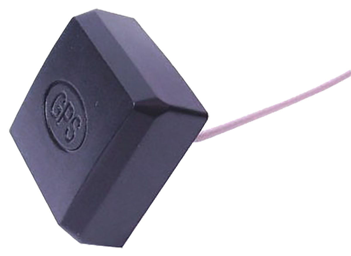 Siretta TANGO21/3M/SMAM/S/S/26 Square GPS Antenna with SMA Connector, GPS