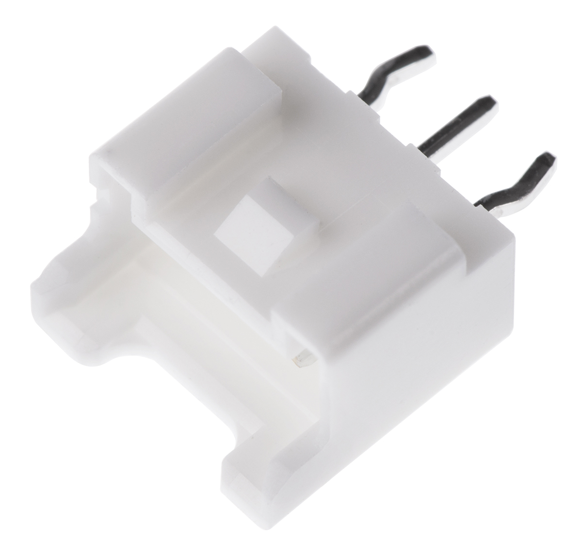 JST PA Series Straight Through Hole PCB Header, 3 Contact(s), 2 mm Pitch, 1 Row, Shrouded
