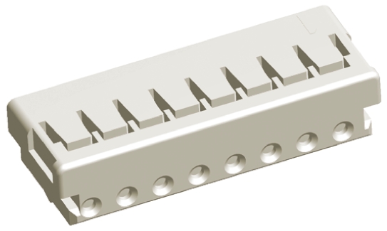 TE Connectivity, AMP CT Female Connector Housing, 2mm Pitch, 8 Way, 1 Row