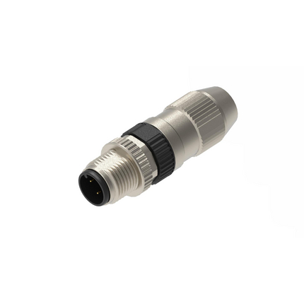 Lumberg Automation Industrial Circular Connector, 4 Contacts, Cable, M12 Connector, Plug, Male, IP65, IP67, M12 IDC
