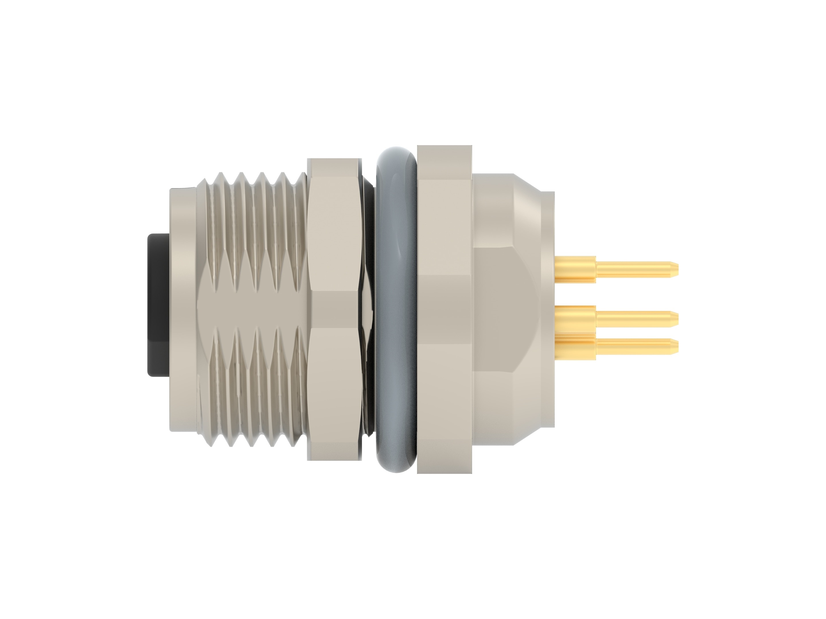 TE Connectivity Circular Connector, 5 Contacts, PCB, M8 Connector, Plug, Female, IP67, T4041417051 Series