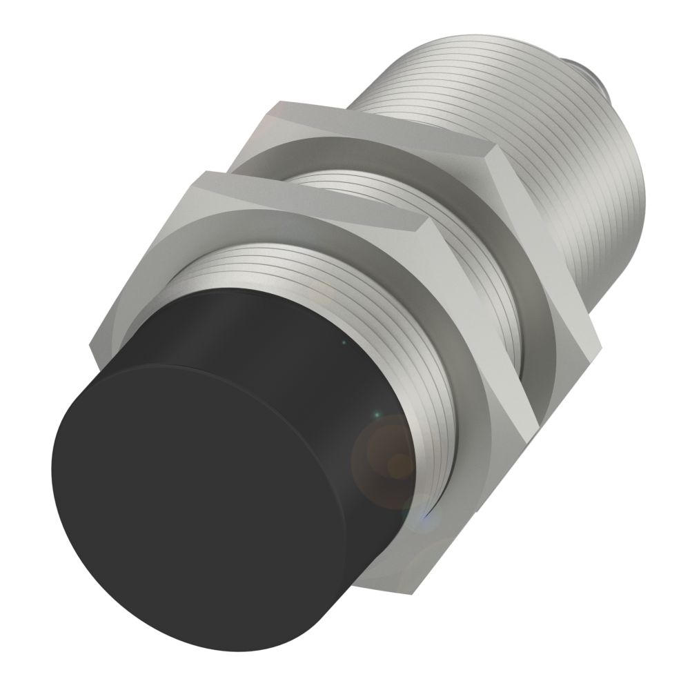BALLUFF Inductive Threaded Barrel Proximity Sensor, M30, 30 mm Detection, PNP NO, 10 → 30 V dc