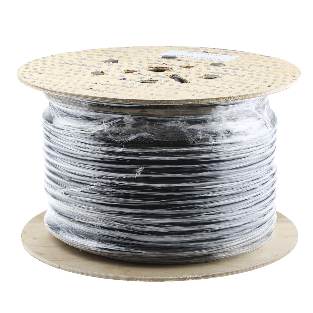 RS PRO 3183Y 2.5 mm² 3 Core Power Cable, H05VV-F, Black PVC, 100m