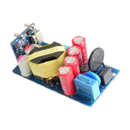 STMicroelectronics 45 W QR USB PD Adapter reference design based on VIPERGAN50 and STUSB4761 Power Supply for
