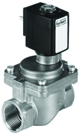 Burkert Solenoid Valve 228389, 2 Port, NO, 230 V ac