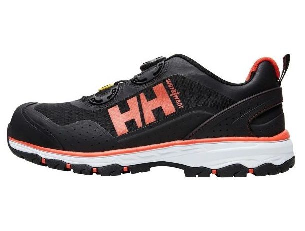 Helly Hansen Chelsea Evolution Boa Men's Black, Orange Toe Capped Safety Shoes, UK 4.5, EU 37