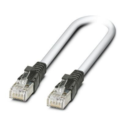 Phoenix Contact2832221, 1.5m Cat5, Grey RJ45 to Male RJ45 Male, Shielded Shielded, Terminated LSFROH Sheath