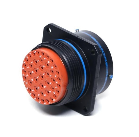 Amphenol India 4 Way MIL Spec Circular Connector Receptacle, Socket Contacts