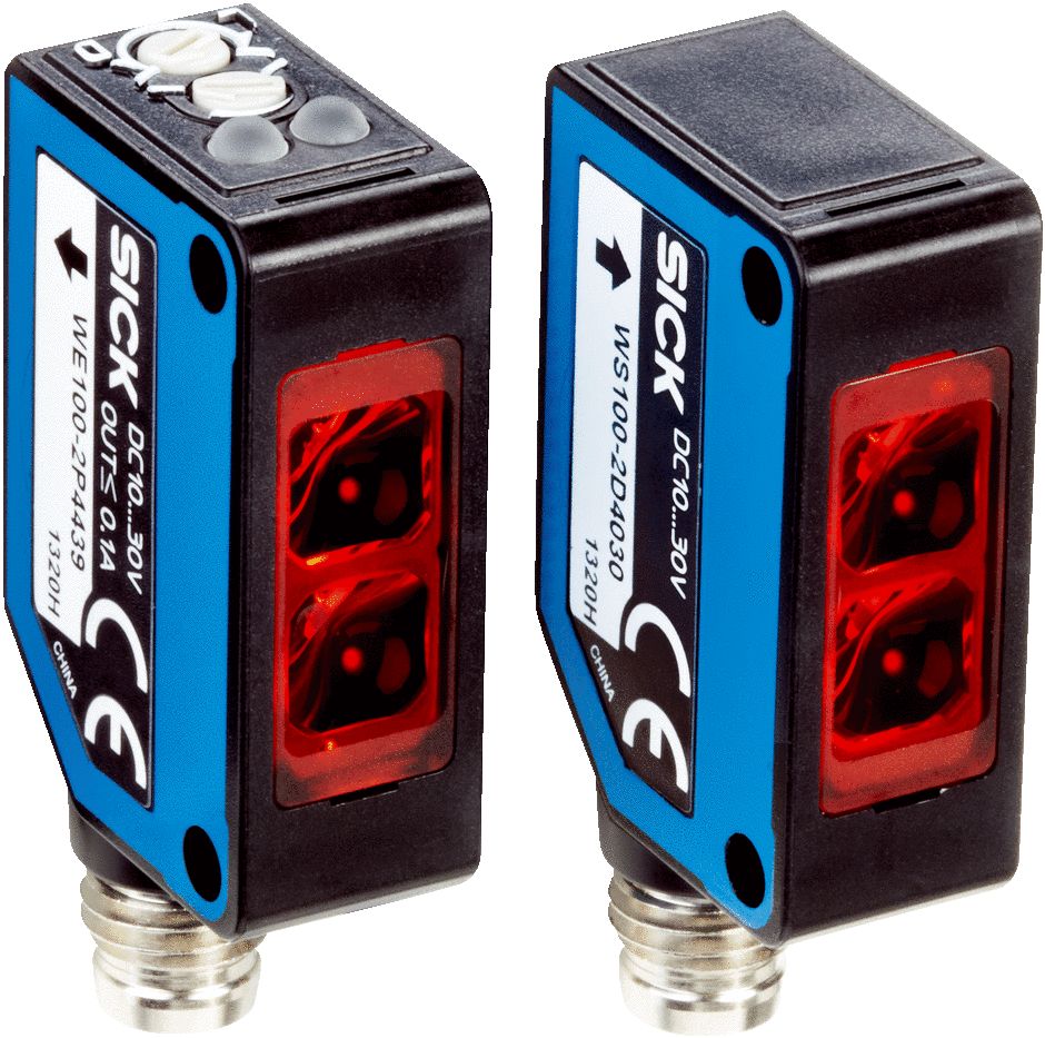 SICK Through Beam Photoelectric Sensor, Miniature Sensor, 0 → 33 m Detection Range