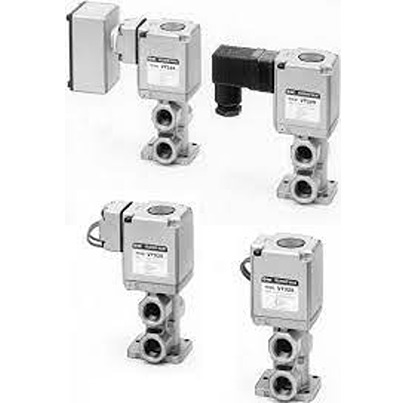 SMC 3/2 Pneumatic Solenoid Valve - Solenoid EVT3 Series 24V dc
