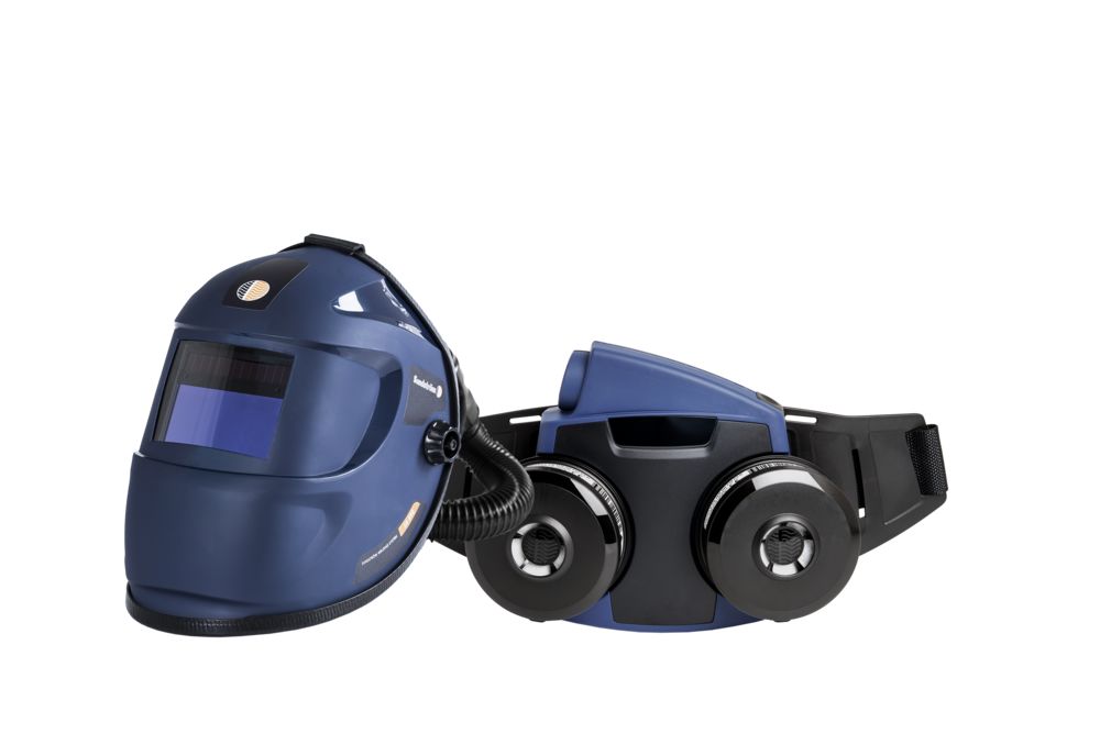 Sundstrom H06 Series Powered Powered Respirator Kit Helmet (without Lens), 2 Filters, EN 12941